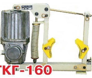 Тормоз колодочный ТКГ-160 с гидротолкателем ТЭ-30