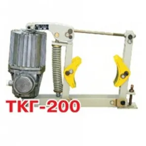 Тормоз колодочный ТКГ-200 с гидротолкателем ТЭ-30